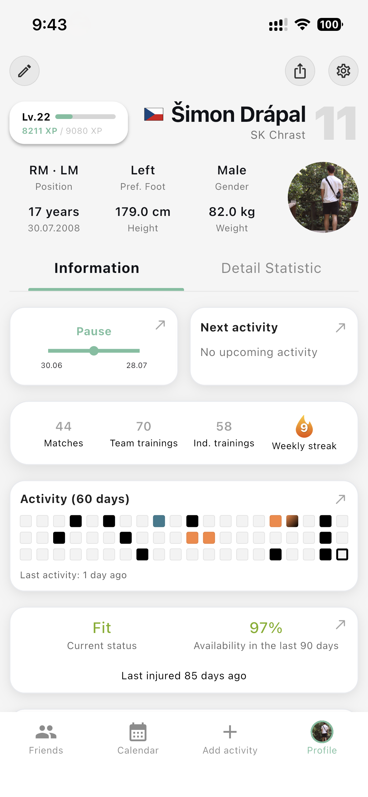 FieldPath match stats preview